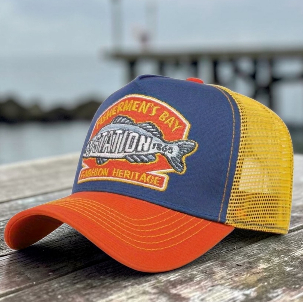 NEW! Retro Heritage Fisherman's Trucker Hat